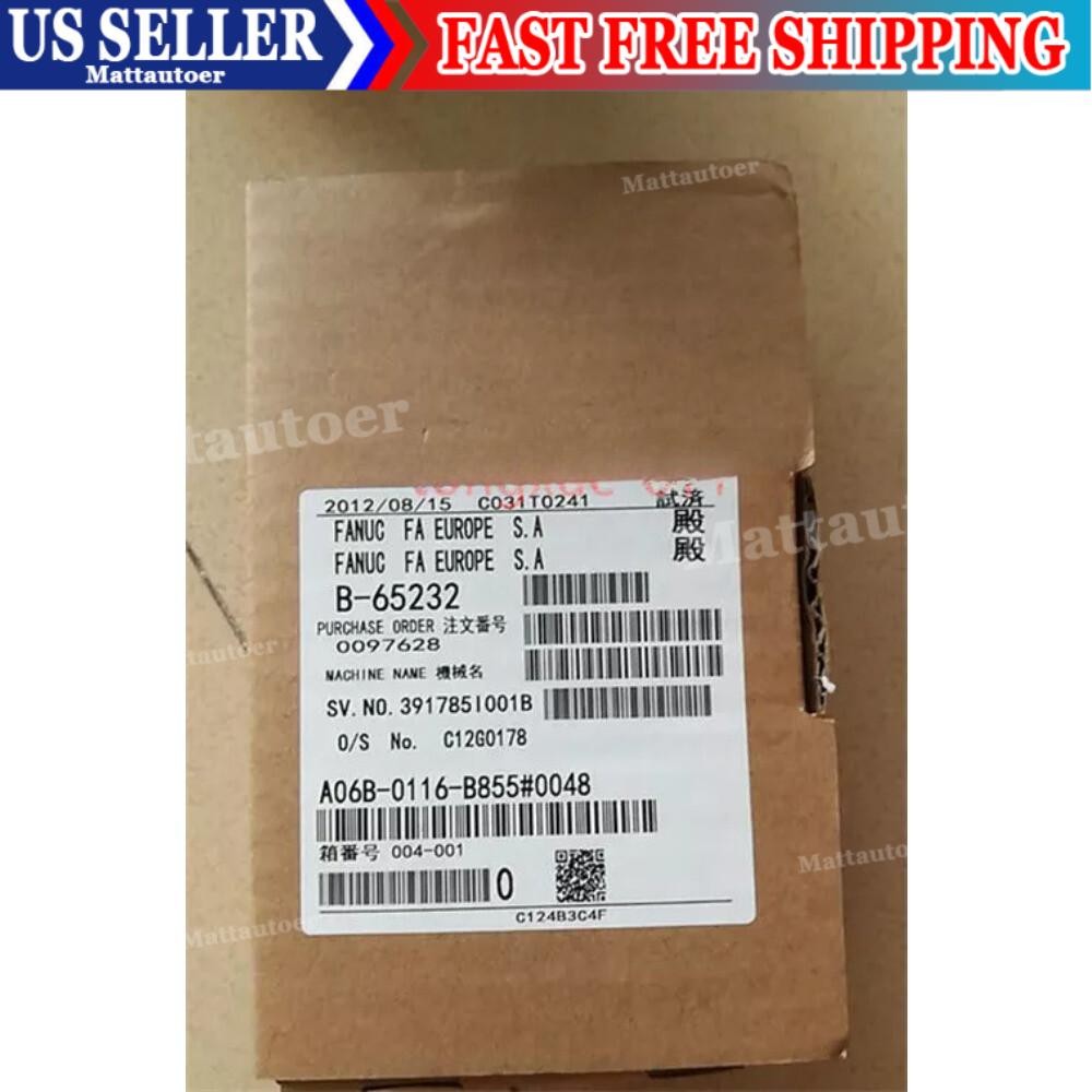 A06B-0116-B855#0048 Fanuc Servo motor A06B-0116-B855#0048 US Free TAX