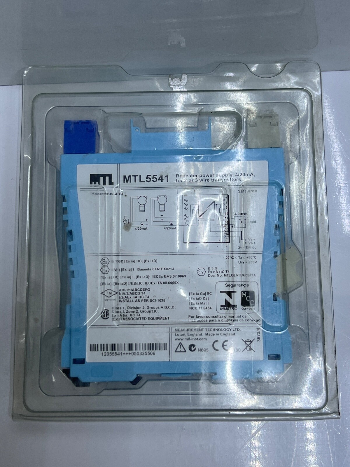 (LOT 2 PCS) MTL MTL5541 REPRATER POWER SUPPLY
