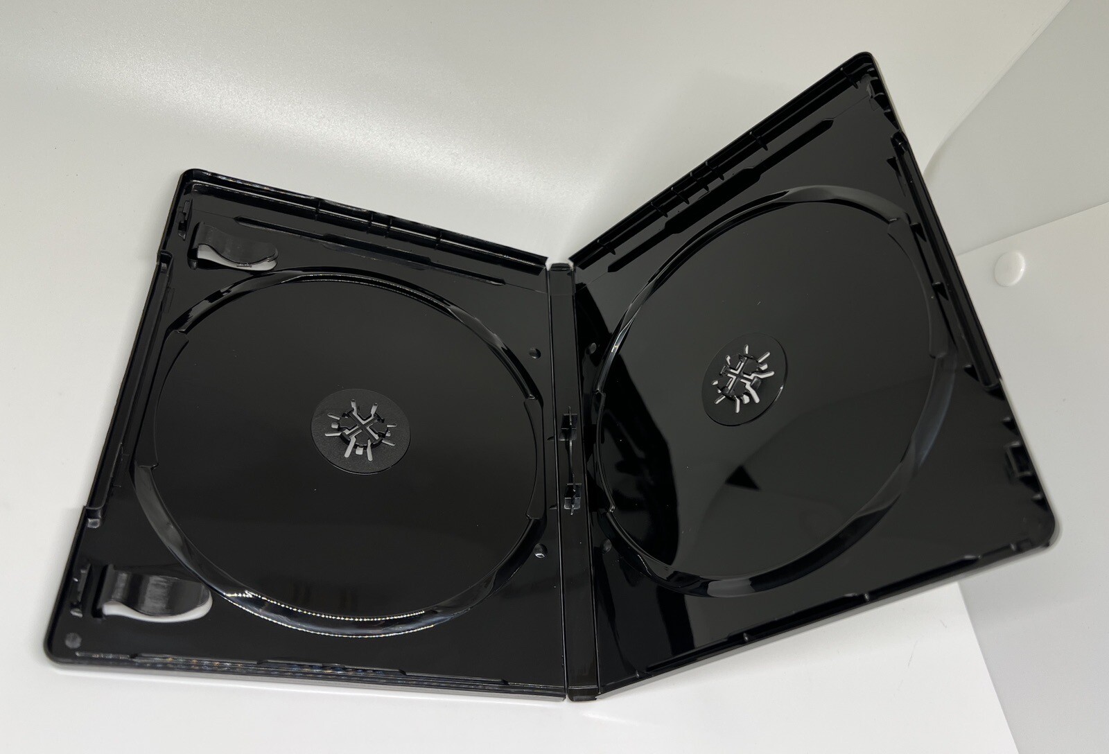 5 PCS NEW 12mm 4K ULTRA HD BLACK 2-DISC CASE, BOOKLET CLIPS, PS2-12MM UHD