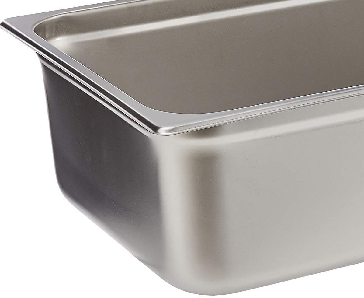 Winco Anti-Jamming Steam Pan, Full-Size x 6-Inch