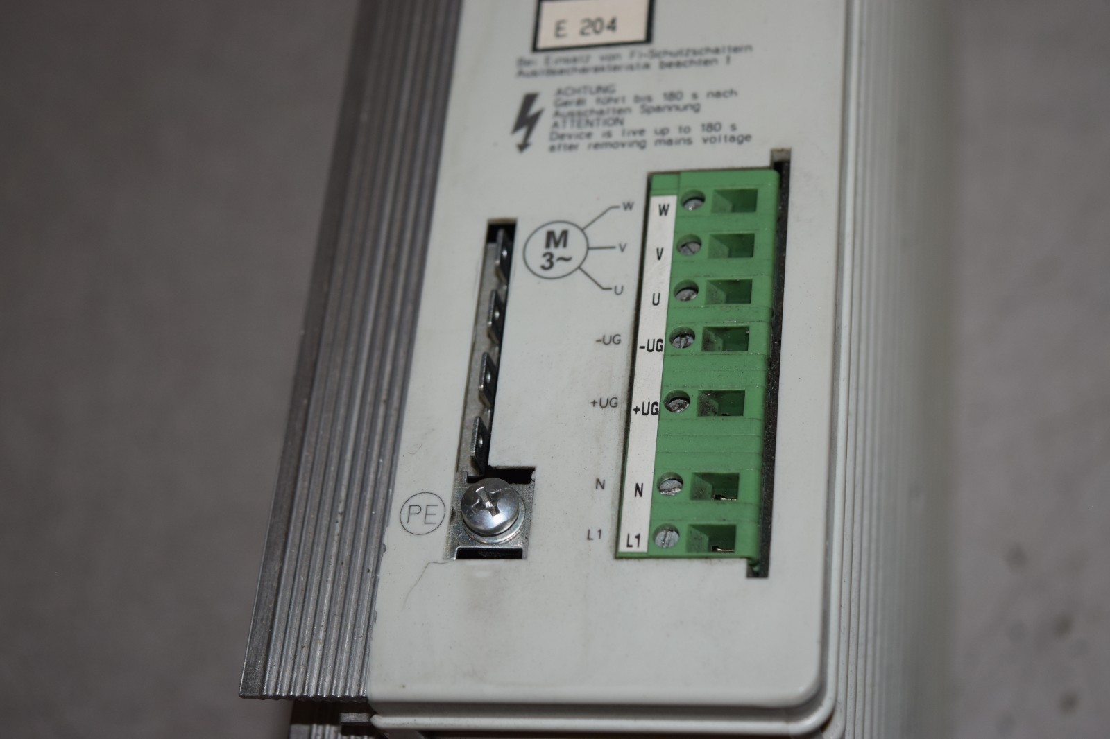 Lenze E204 E201.1 Drive