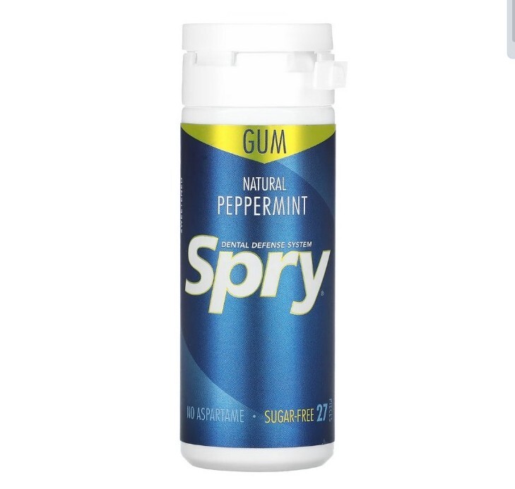 SUGARFREE GUM Xylitol Gum PEPPERMINT Sugar Aspartame Free 162 Pcs Sugar Free