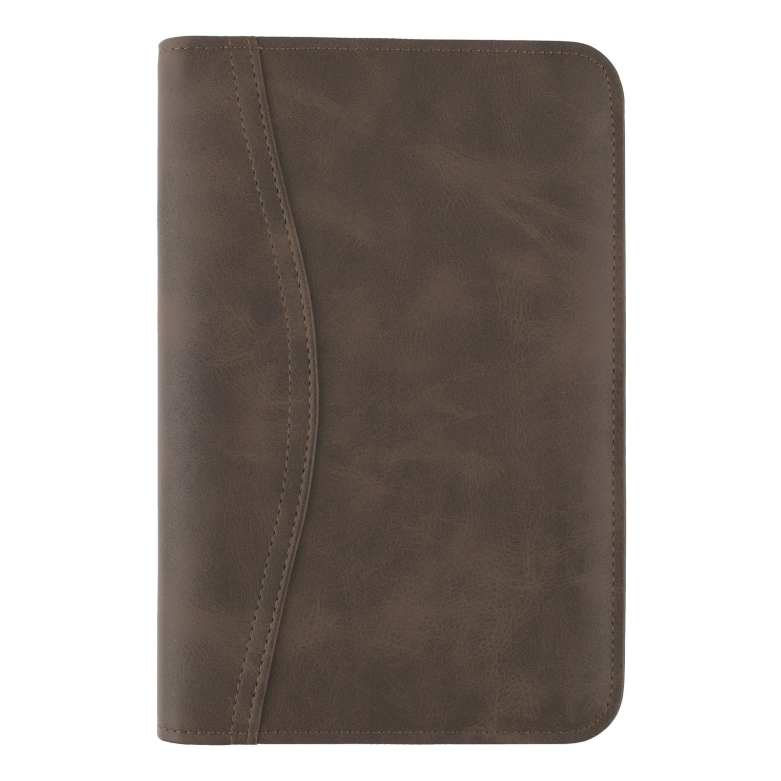 Portable Brown Planner Starter Set Undated Monthly Weekly Daily Organization