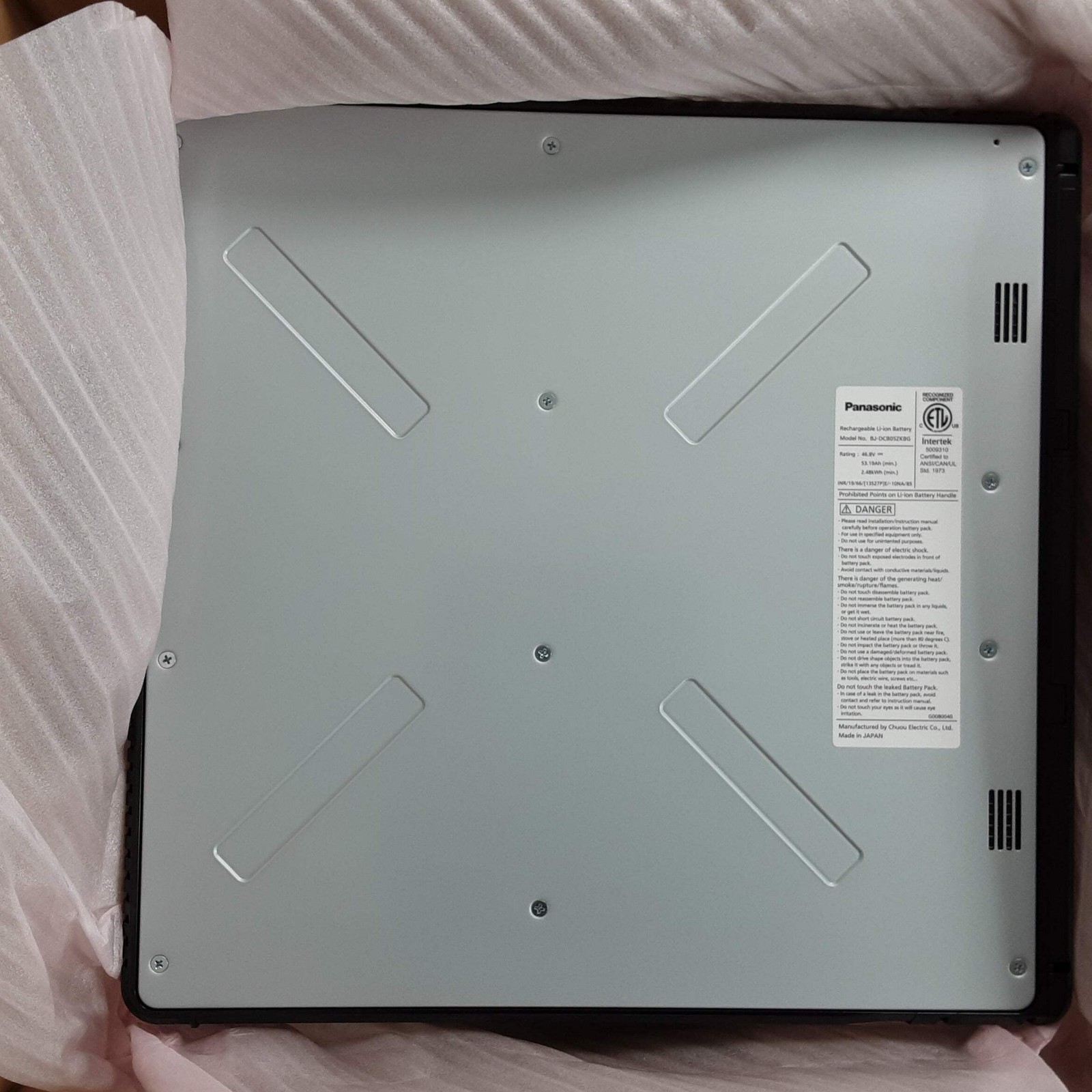 NEW Generac BJ-DCB05ZKBG PWRcell 3.0kWh DCB Series Panasonic Battery G0080040