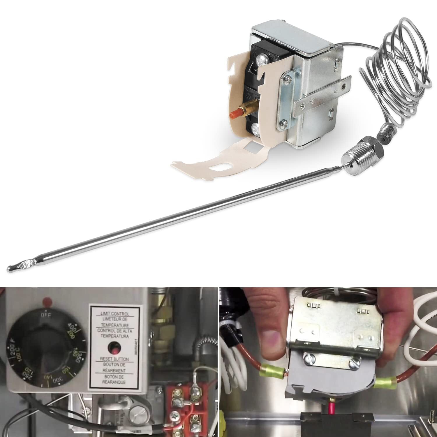 PP10084 High Limit Switch for Pitco Fryer and Gas Fryer Safety Thermostat 450?