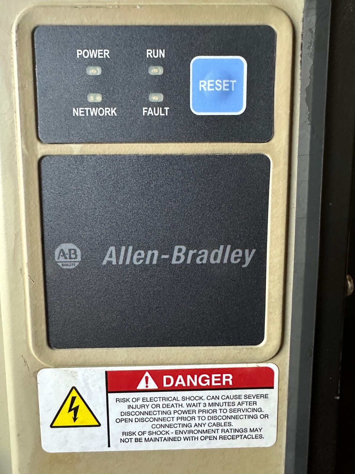 ALLEN BRADLEY 284D-FHD1P4D-10-CR SER C ARMORSTART CONTROL MODULE S/N: 1OA9E774