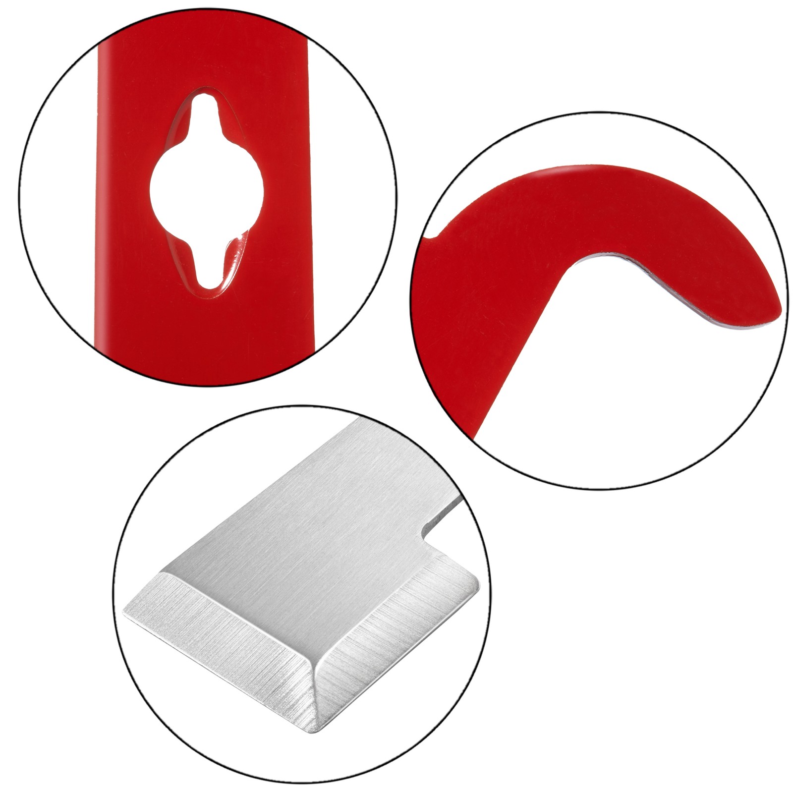 2pk Stainless Steel J Hook Bee Hive Tool, Beekeeping Honey Scraper, Frame Lifter