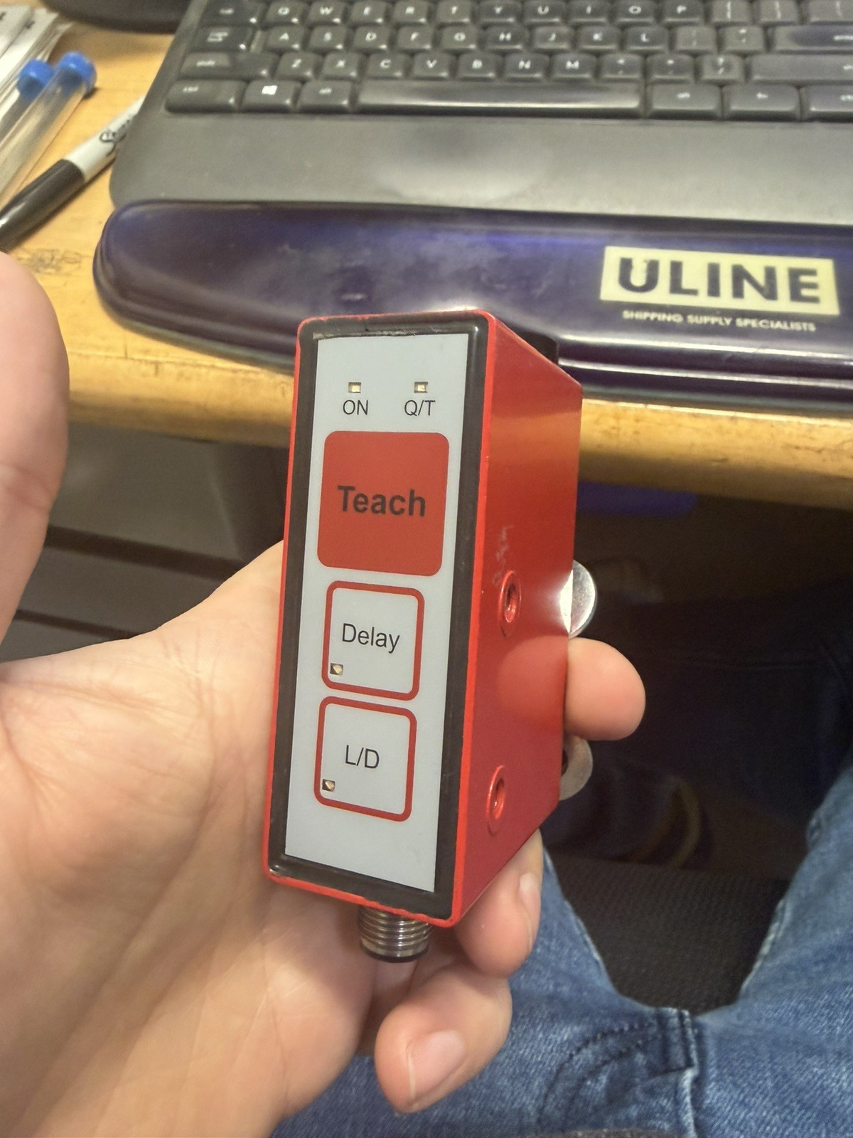 LEUZE 20M/V-12-0004-S12 USED BUT IN WORKING CONDITION NO BOX