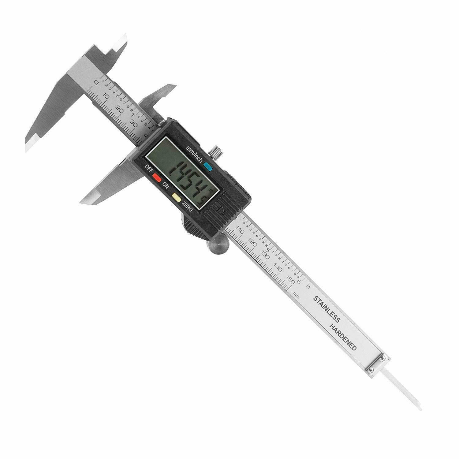 Stainless Steel Digital Caliper Vernier Micrometer Electronic Ruler Gauge Meter