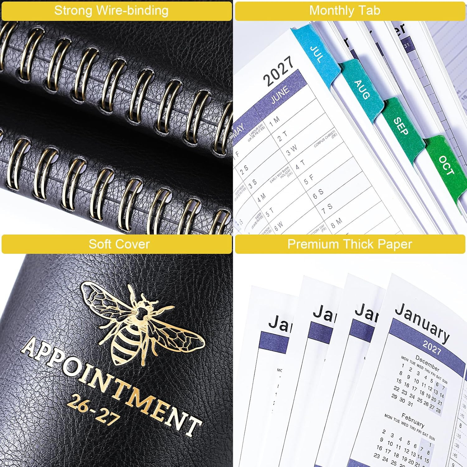 Appointment Book 2026-2027 – Appointment Planner 2026-2027 from July 2026 – June