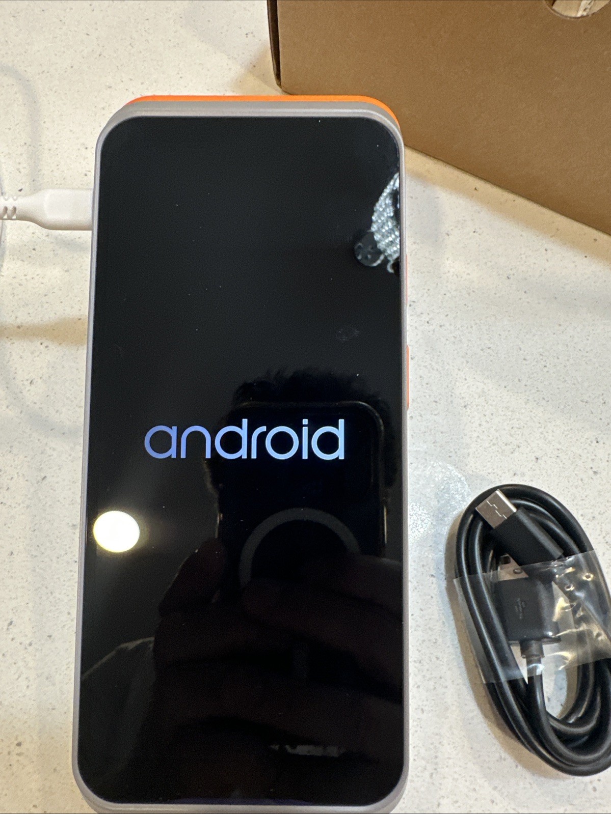 “Handheld Android POS terminal thermal printer”