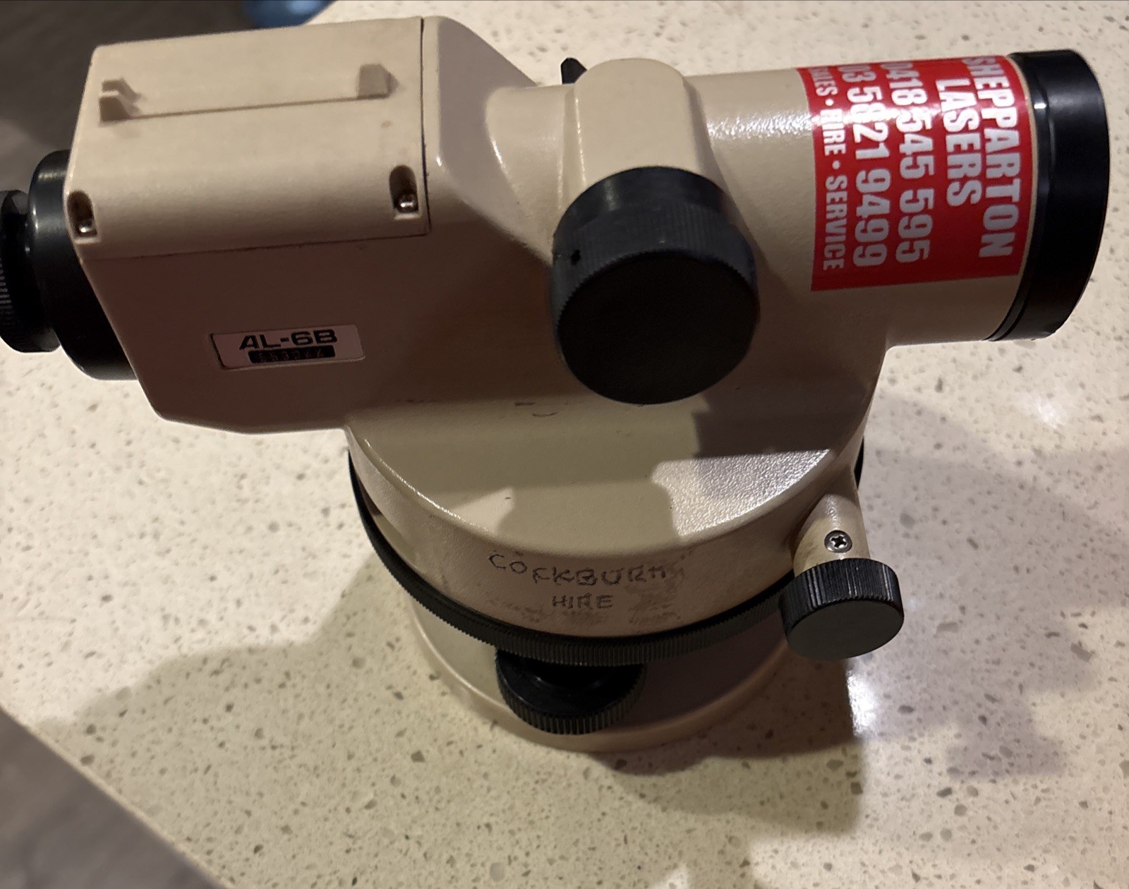Pentax AL-6B Automatic Level 20x for Surveying, Comes In Case Shown