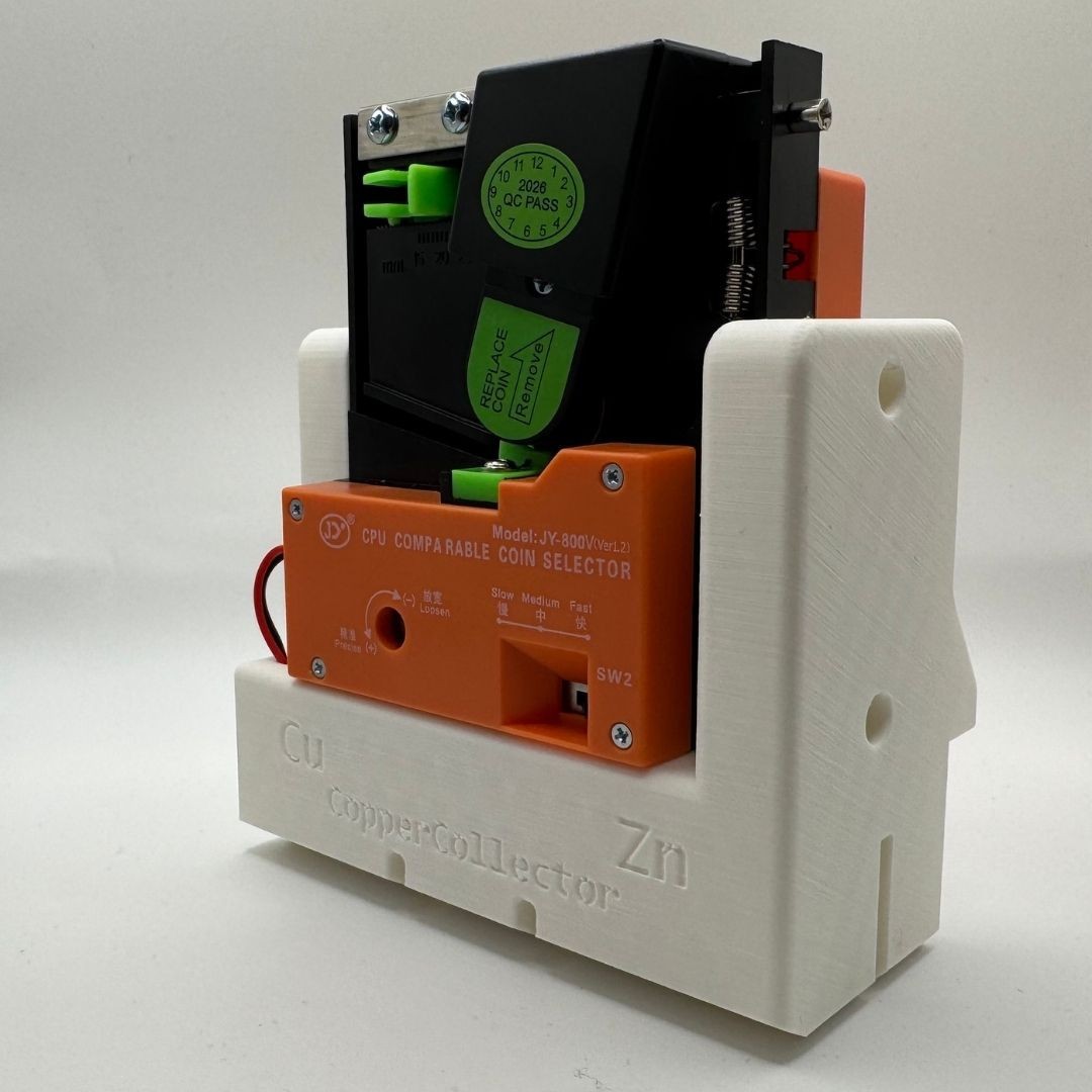 The Copper Collector -Copper Cent Penny & Silver coin sorter- with Power Supply
