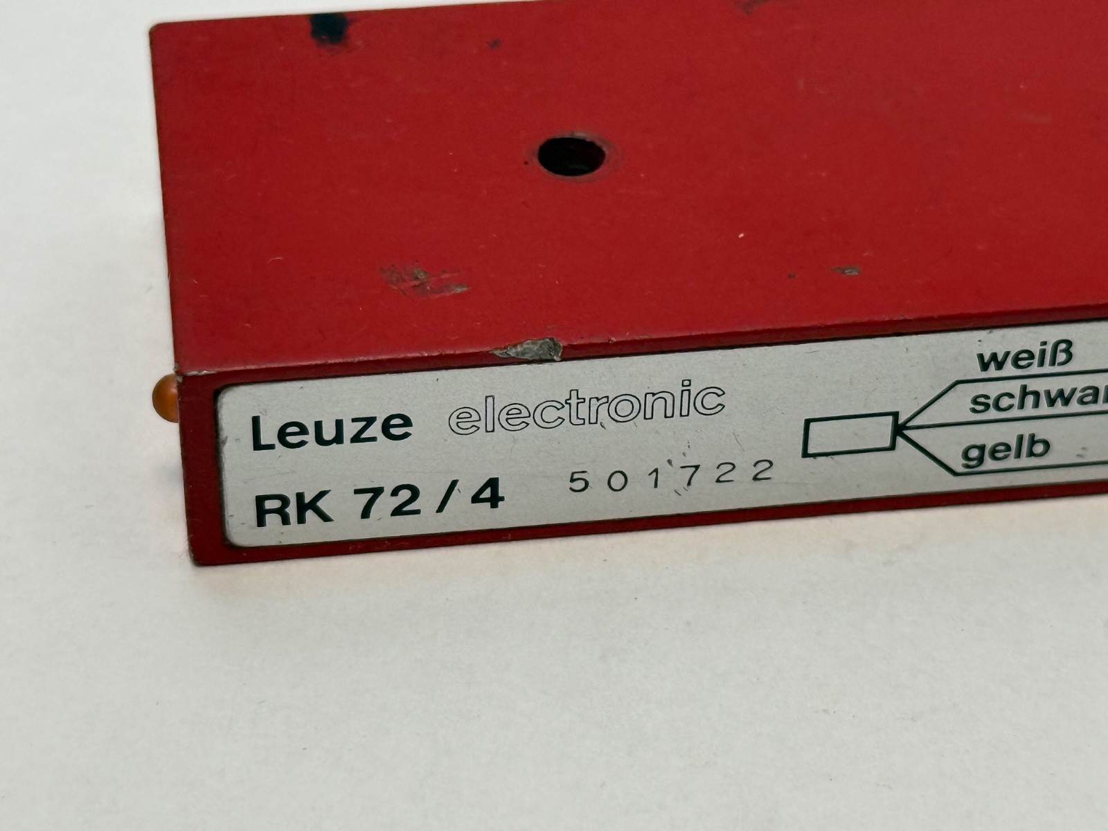 Leuze RK-72/4 Photoelectric Beam Sensor RK72/4
