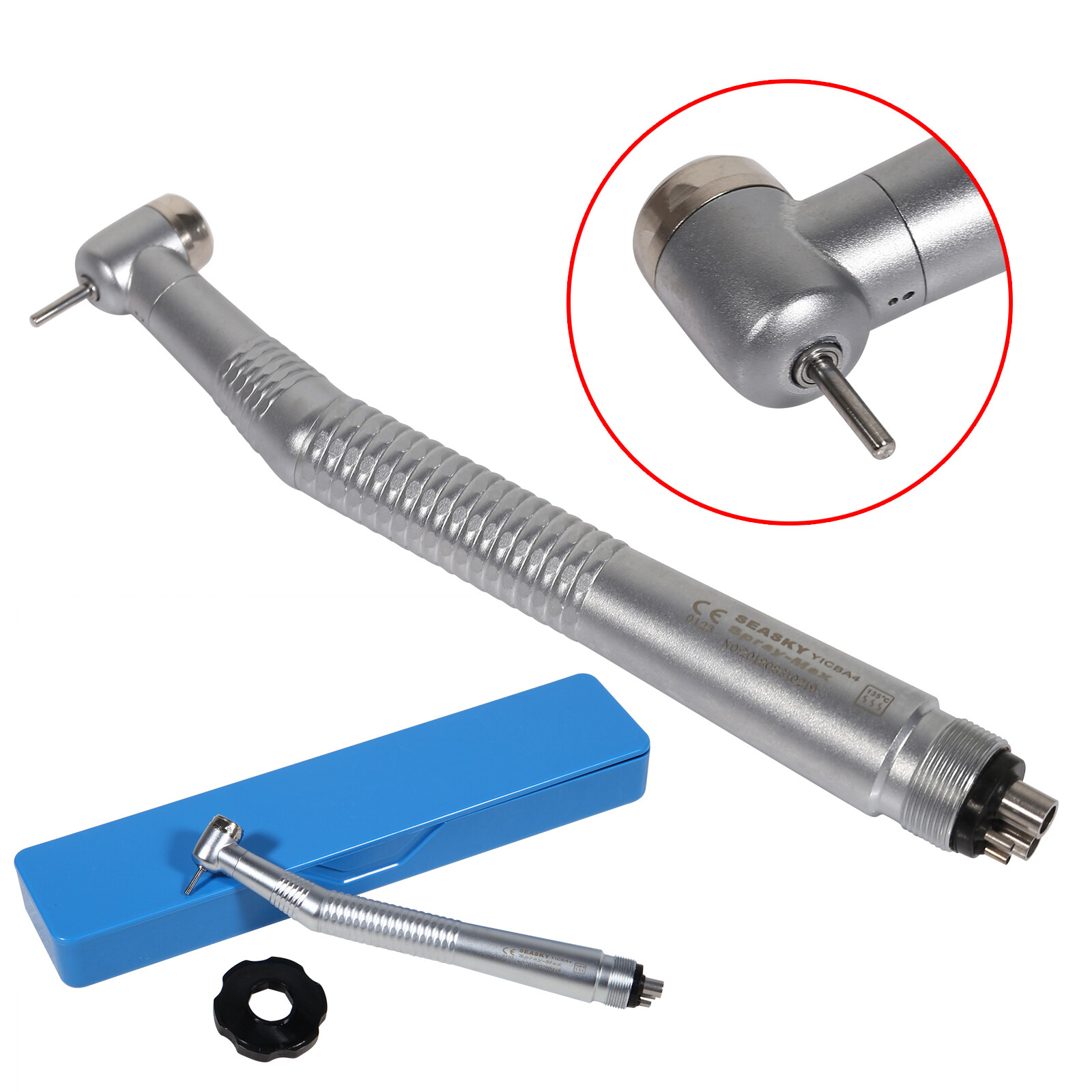 10 Pcs Seasky NSK PANA MAX Style Dental High Speed Turbine Handpiece 4Hole Y1BA4