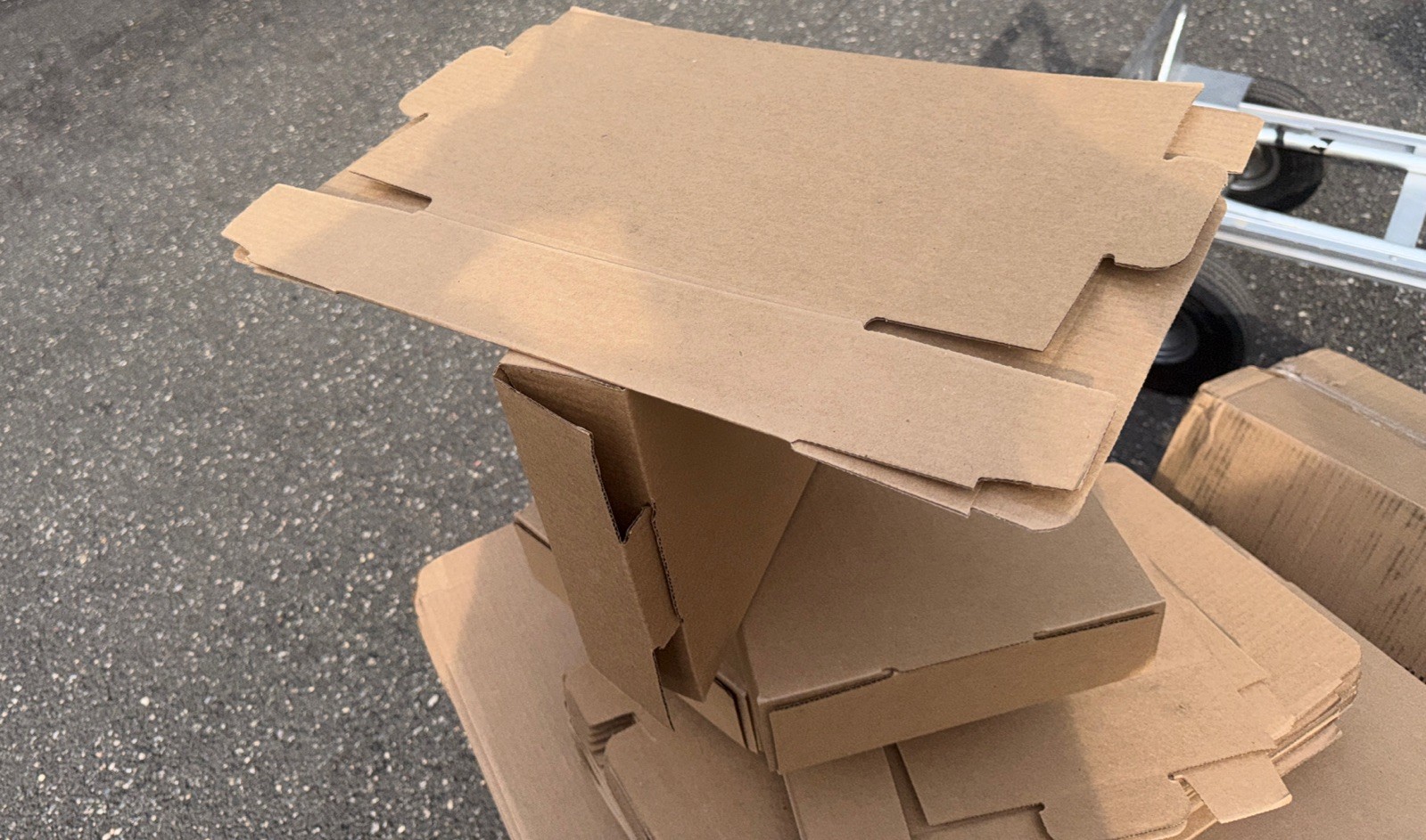 50 Pieces 10″ x 3″ x 12.5″ Corrugated Security Mailer Shipping Box
