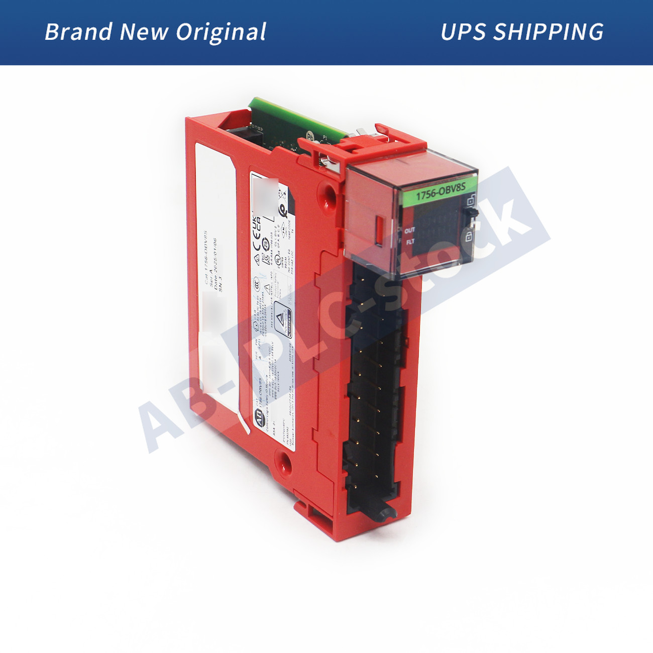 New Sealed 1756-OBV8S Allen Bradley Control Logix Safety IO Module