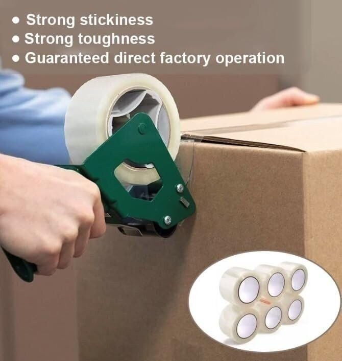 36 Rolls Shipping Packaging Box Packing Sealing Tape 2 mil 3″ x 110 Yard 330FT
