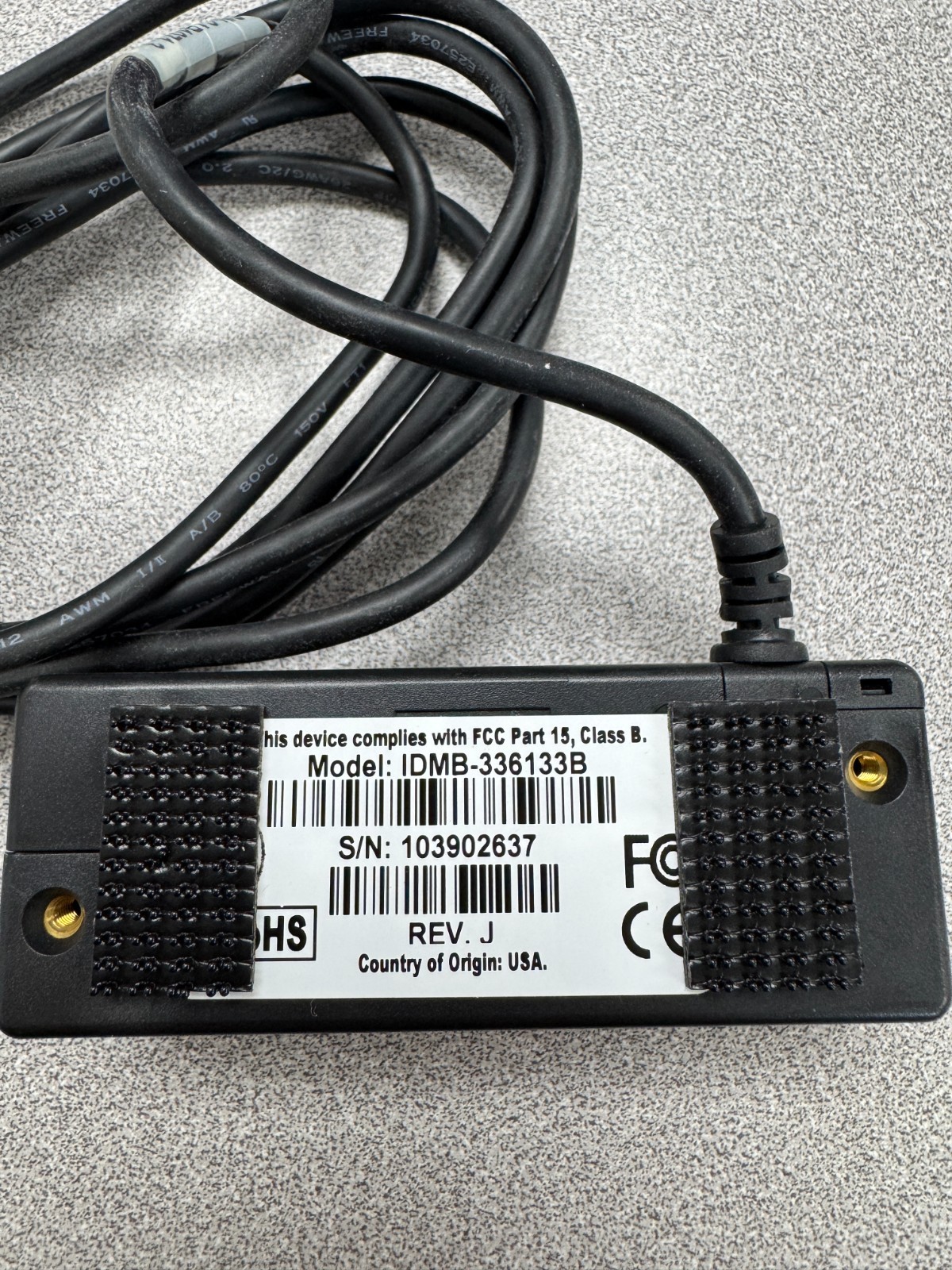 ID Tech IDMB-336133B-USB Magnetic Strip Reader – Black Rev J
