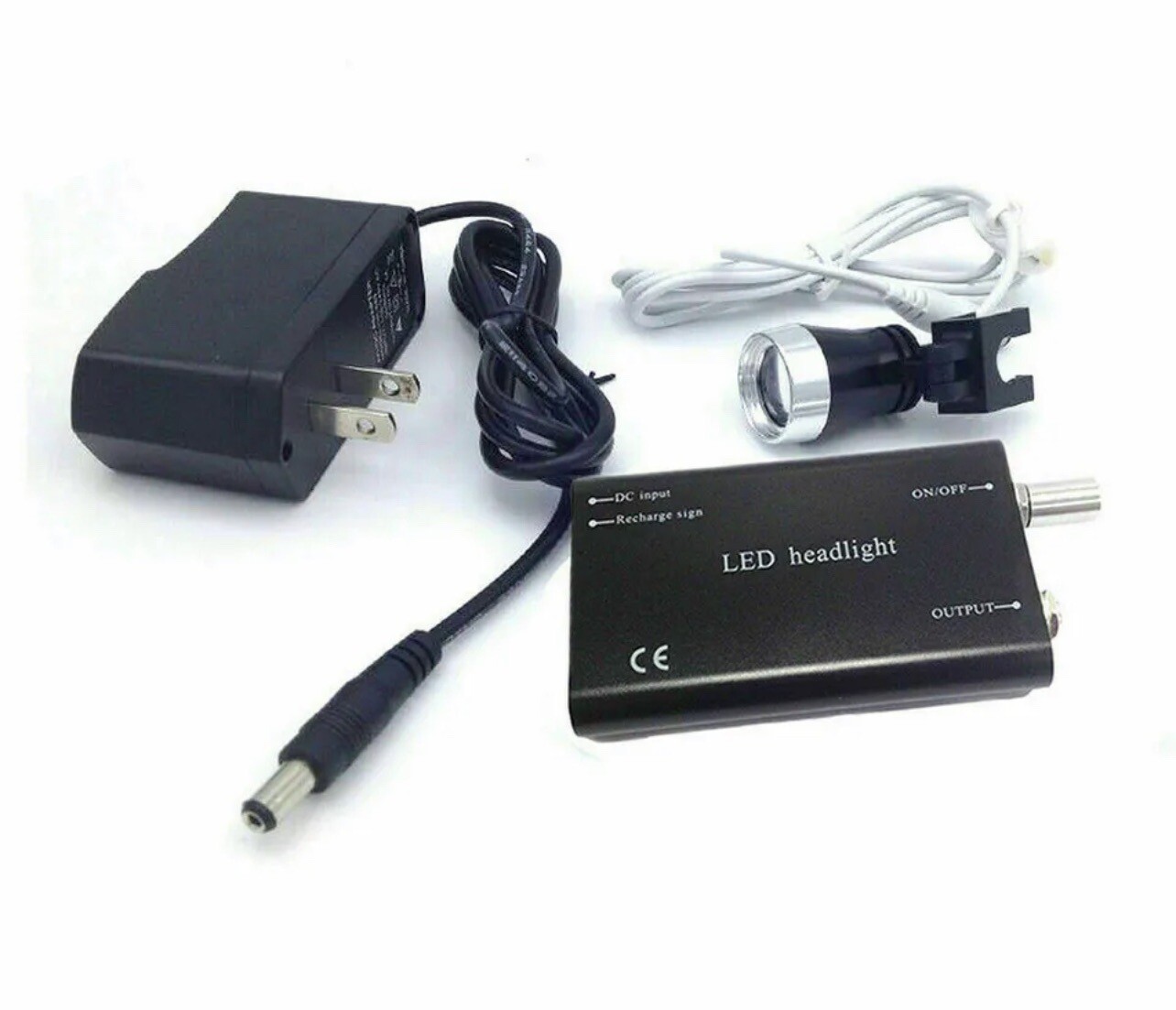 30 Days Warranty Dental Portable LED Headlight Surgical For Binocular Loupes.