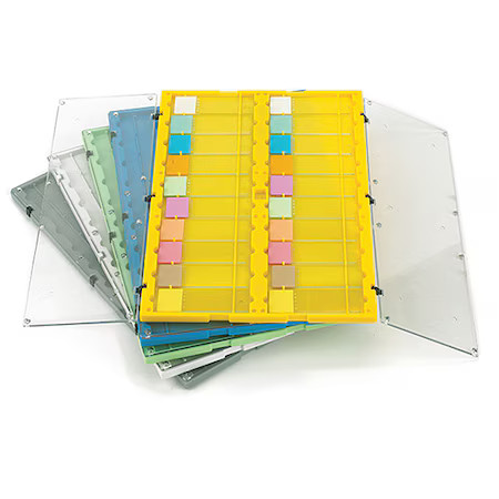 Globe Scientific 513029A-1 Slide Holder, 292 X 197 Mm, Gray