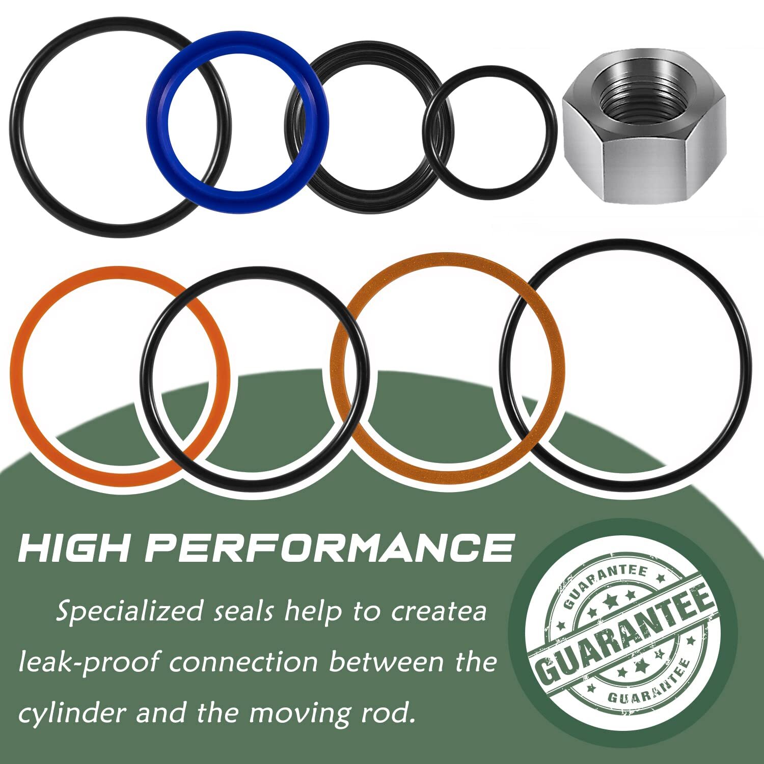 6803329 7137769 Hydraulic Lift Cylinder Seals Kit for Bobcat 444 500 520 751 974