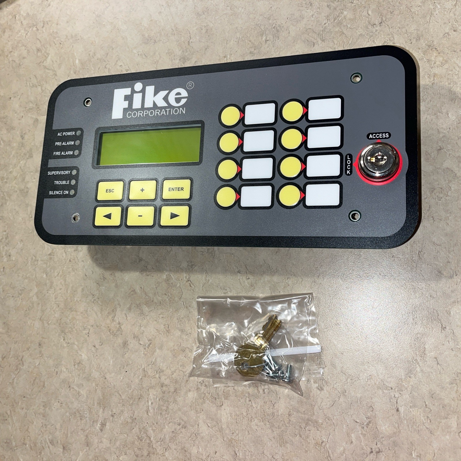 Fike Alarm 10-2321 Remote Display w/ Key