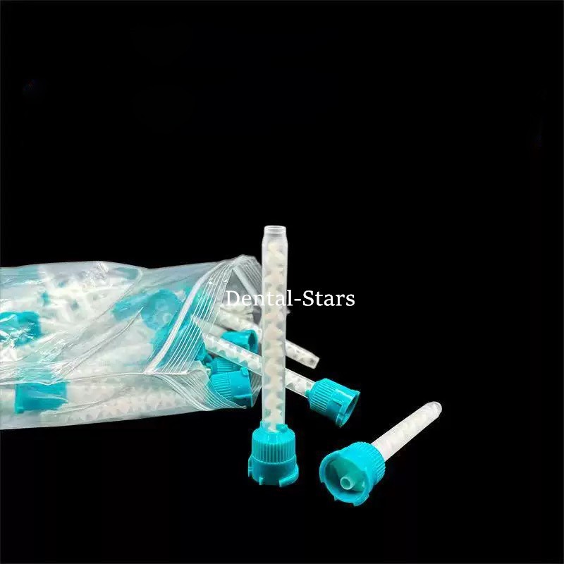Dental Mixing Tips for Light Body Impression Material Green Long 90mm/Short 70mm