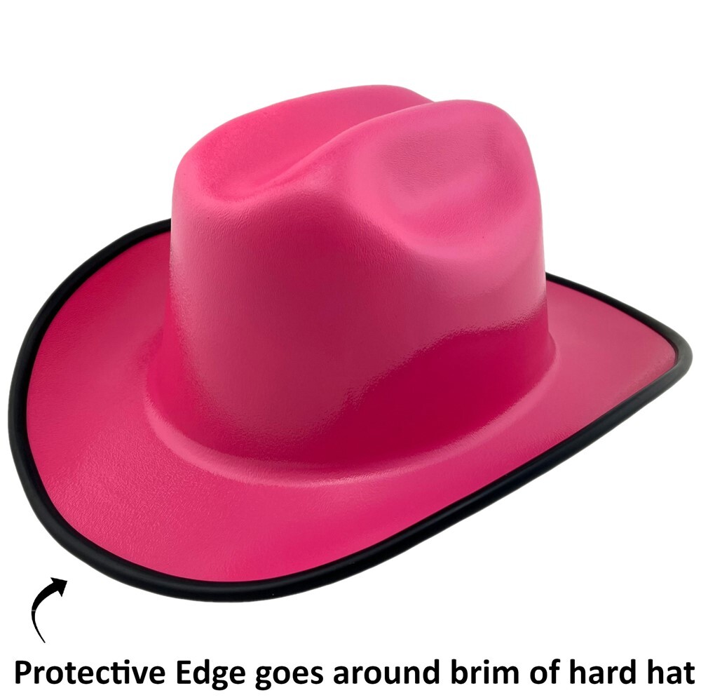 Jackson Outlaw Cowboy Hardhat with Ratchet Suspension – Hot Pink