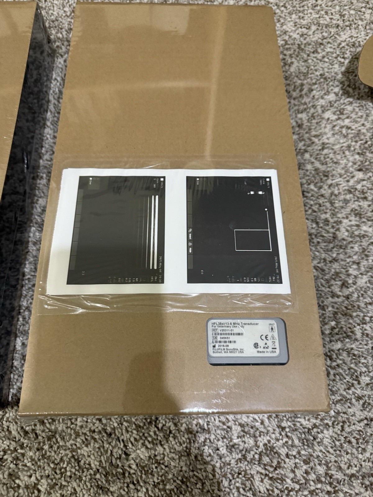 SonoSite Edge II Vet Ultrasound Linear Rectal, Convex & Linear. 1yr Warranty!