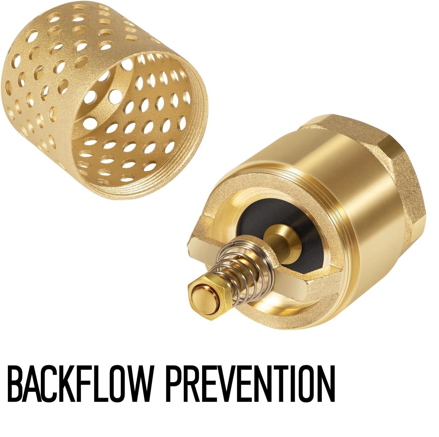 1-1/4″ Female NPT Foot Valve, Strainer w 0.18″ Dia Filter Holes Fit Well Pump