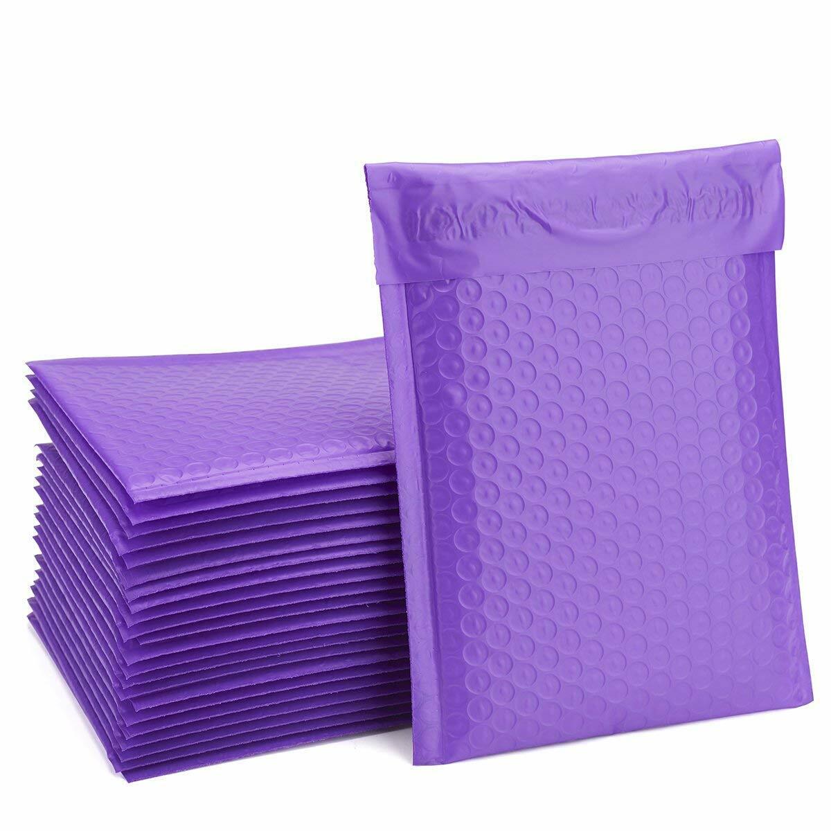 Mix Your Color 50 Poly Bubble Padded Envelopes Mailers #0 6×10 (Inner 6×9)