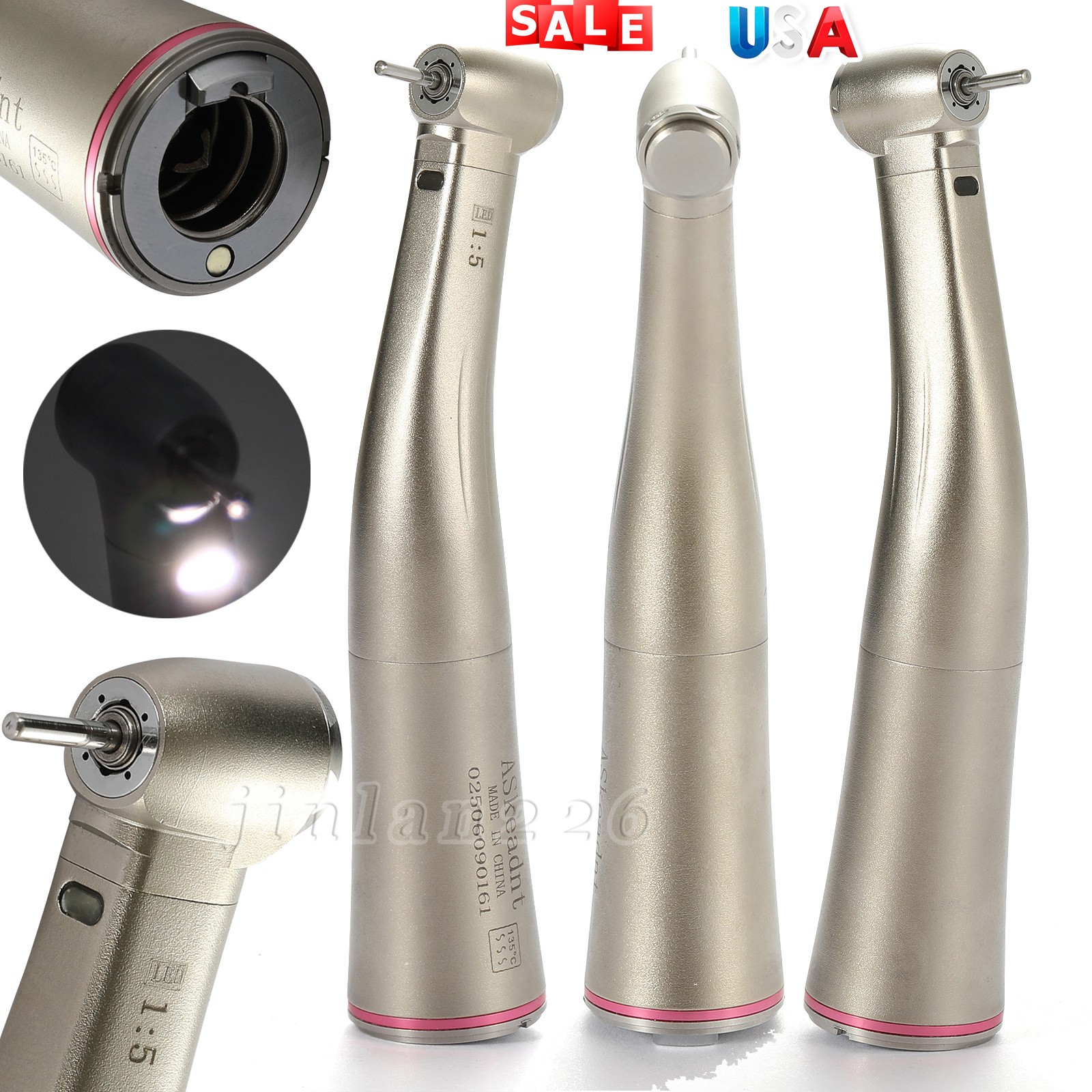 KaVo Style Dental High Speed Handpiece Push Button with 4Holes Quick Coupler GB4