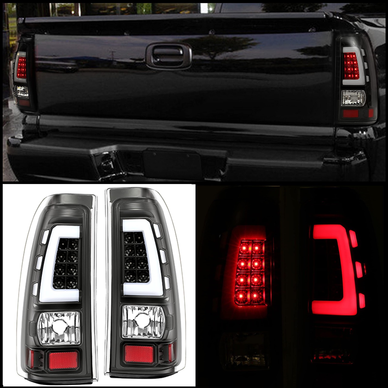 Kojem LED Tail Lights Compatible with 1999-2006 Chevy Silverado 1999-2002 GMC…