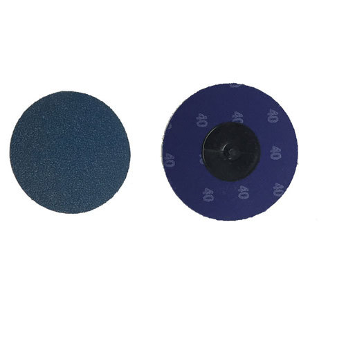 100 – 3″ Roloc Zirconia Quick Change Sanding Disc 40 Grit