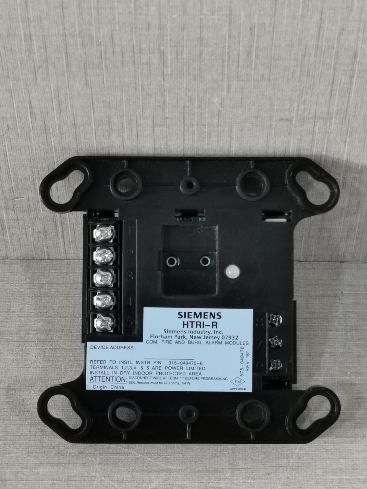 1 LOT 2PCS. SIEMENS HTRI-R 500-033300 INTEL INTERFACE MODULE WITH RELAY