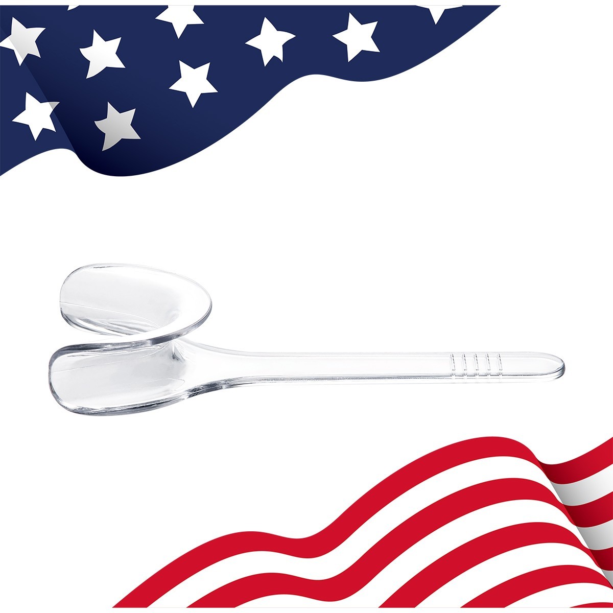 10pcs/packs Dental Autoclavable Lip Cheek Retractor T-shape Mouth Opener Clear