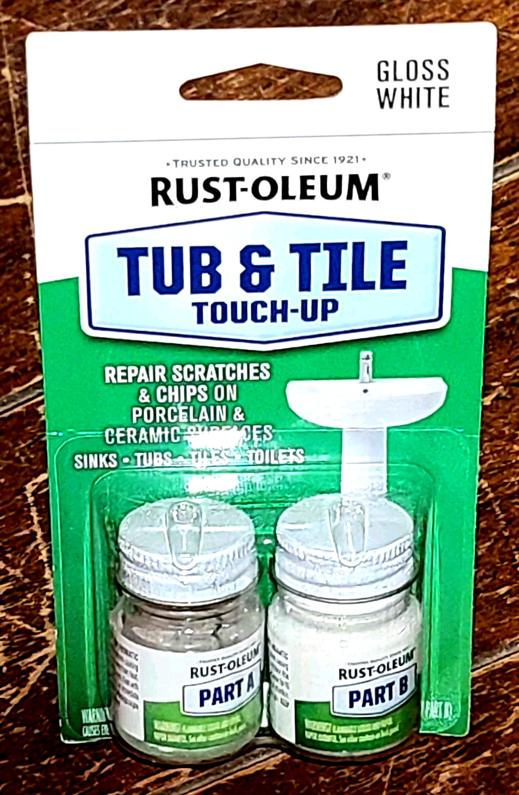 Rust-Oleum Tub & Tile Touch-Up *Gloss White* For Sinks, Tubs, Tiles & Toilets