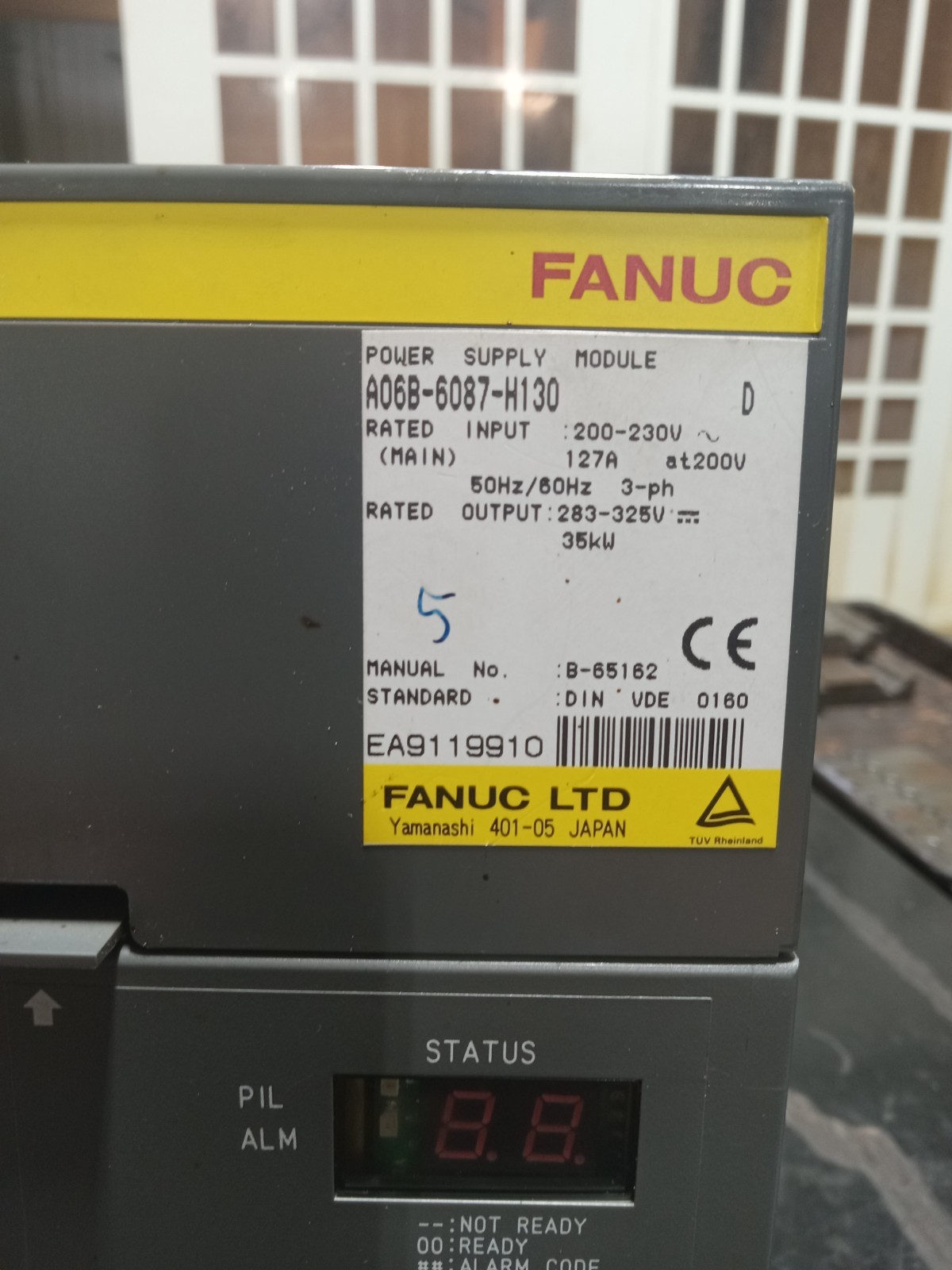 FANUC A06B-6087-H130 POWER SUPPLY MODULE