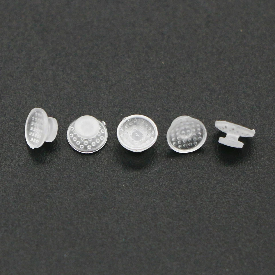 10Pcs/pack Dental Ortho Ceramic Clear Lingual Button Bondable Round Composite