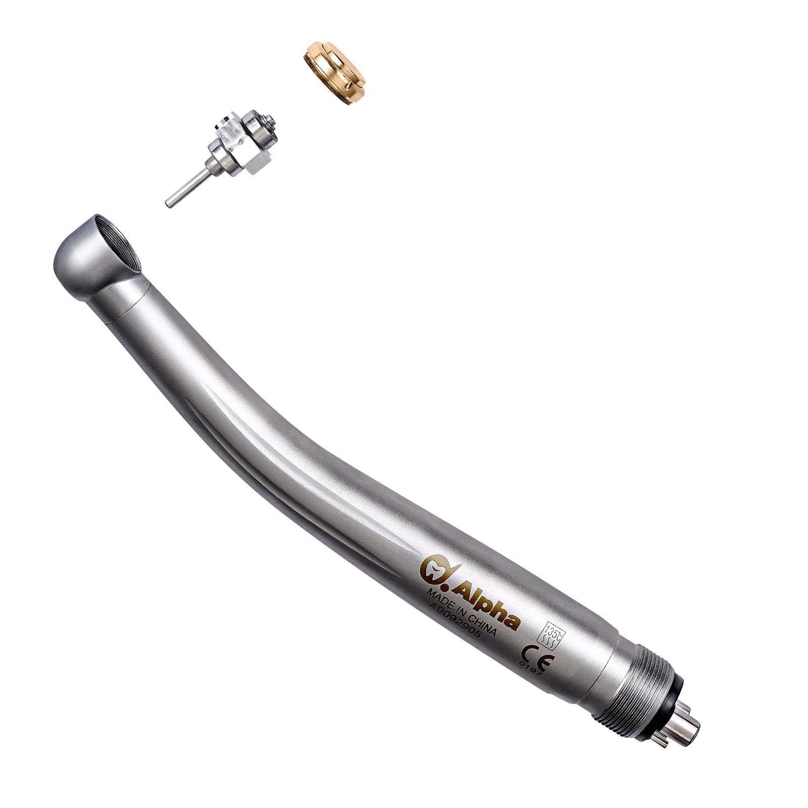 10Packs NSK Style Dental High Speed Surgical Handpiece Push Button Turbine 4Hole