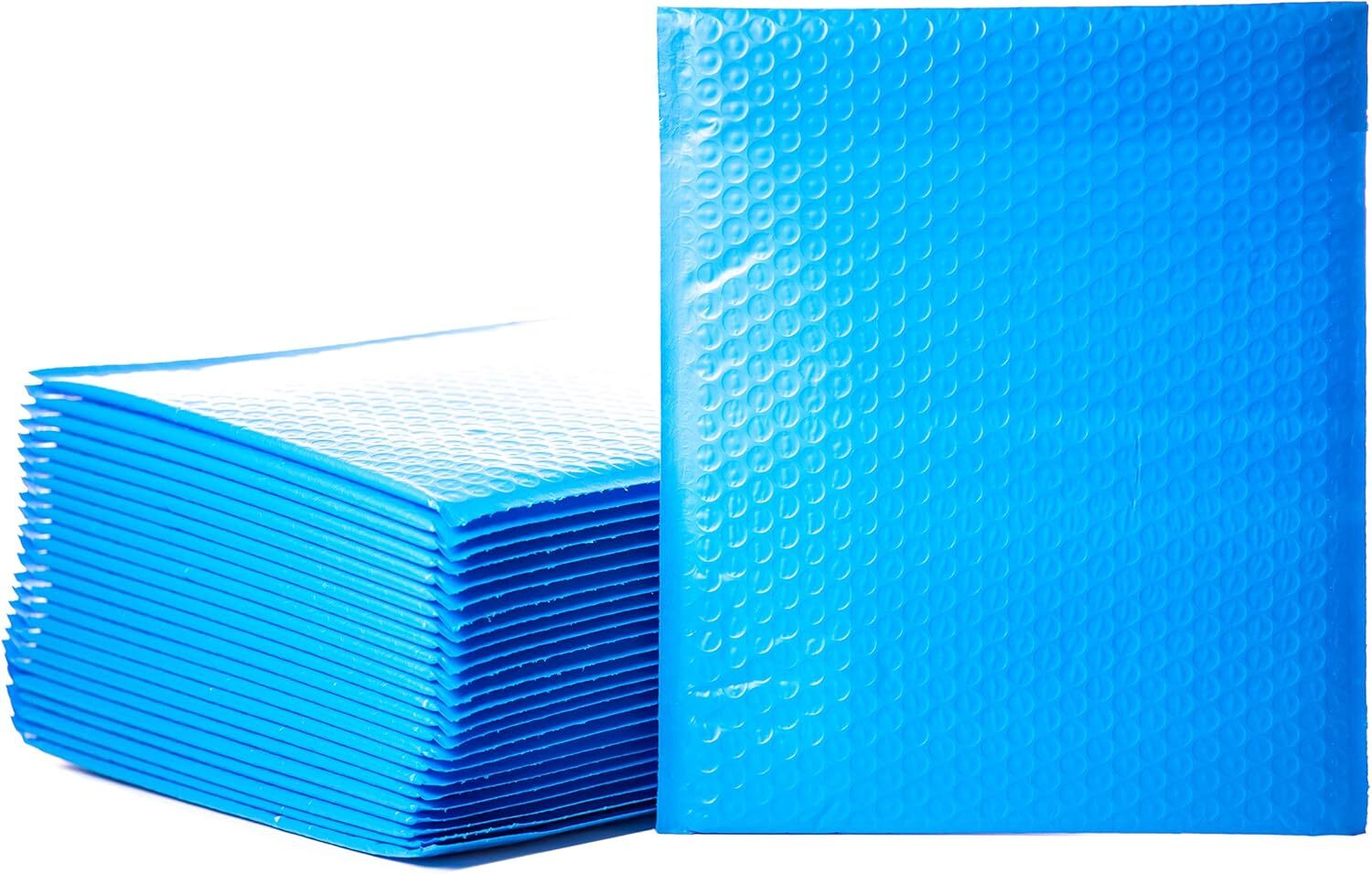 BLUE COLOR POLY BUBBLE MAILERS SHIPPING PADDED BAGS MAILING ENVELOPES ANY SIZE