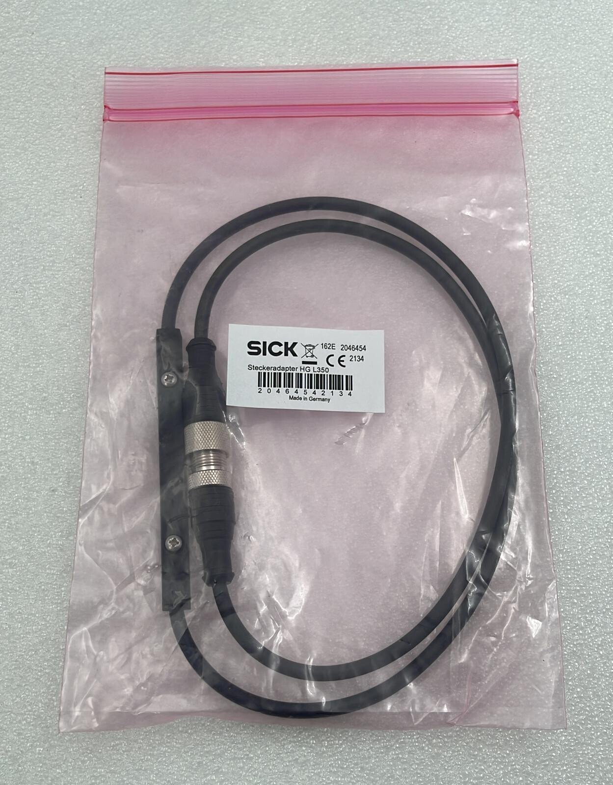 [LOT 2 PCS] NEW – SICK Steckeradapter 2046454 HG L350