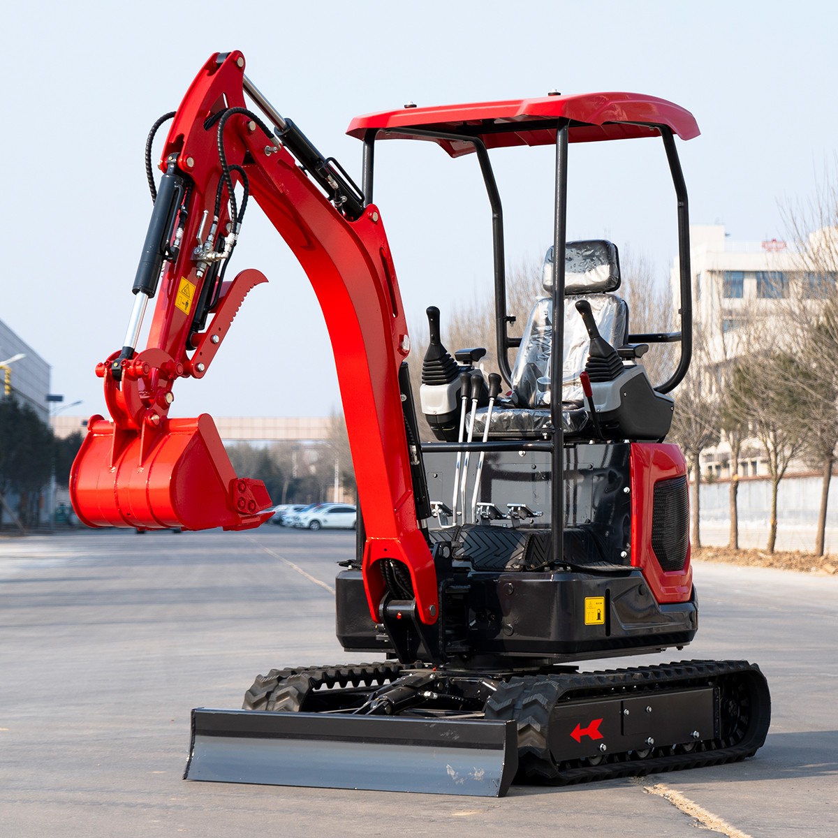 2 Ton 4409lbs Diesel Mini Excavator EPA Kubota D902 Engine Side Swing 2025 USA