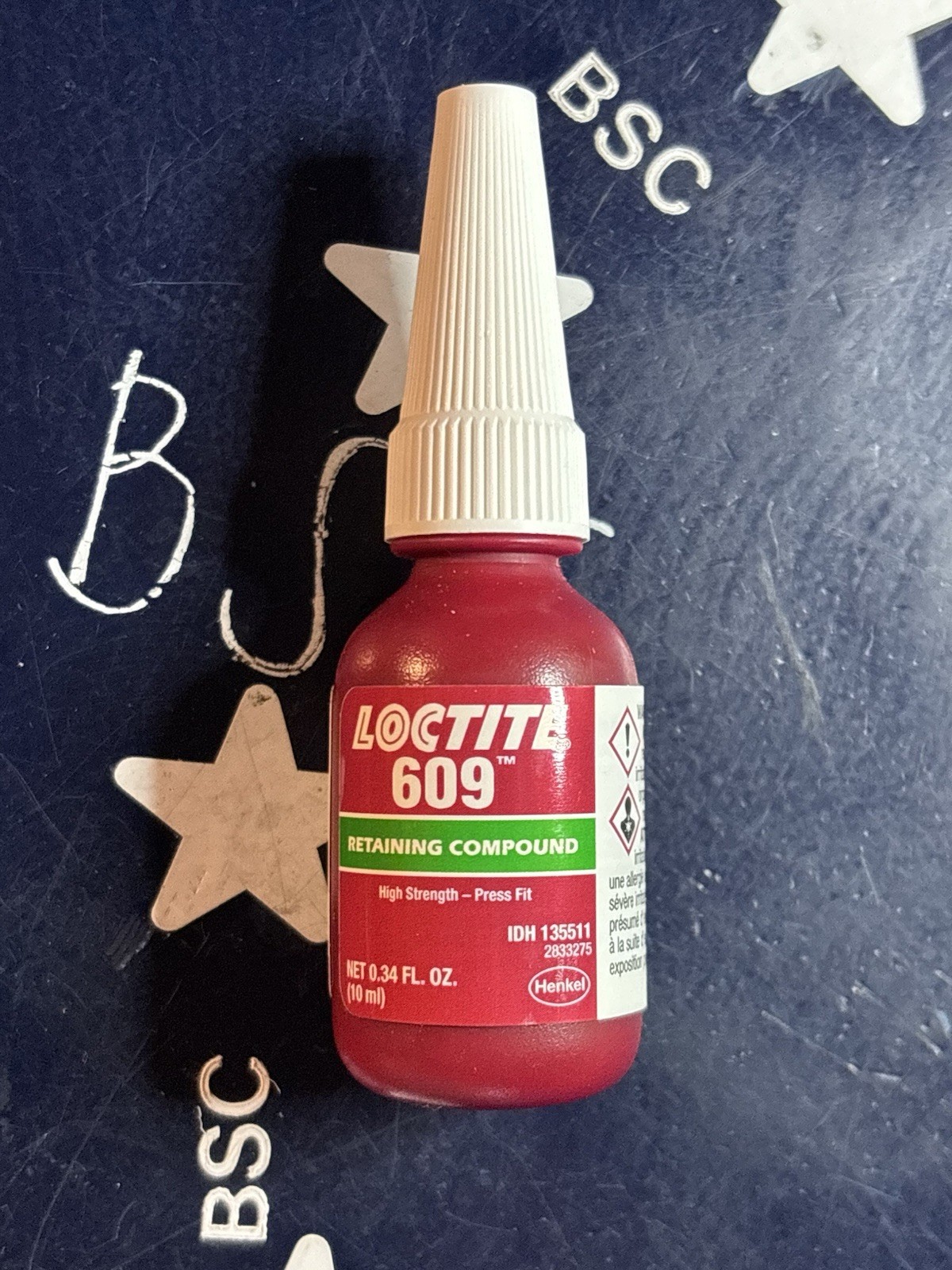Loctite 609 10mL General Purpose Fast Curing Retaining Compound 135511 60921
