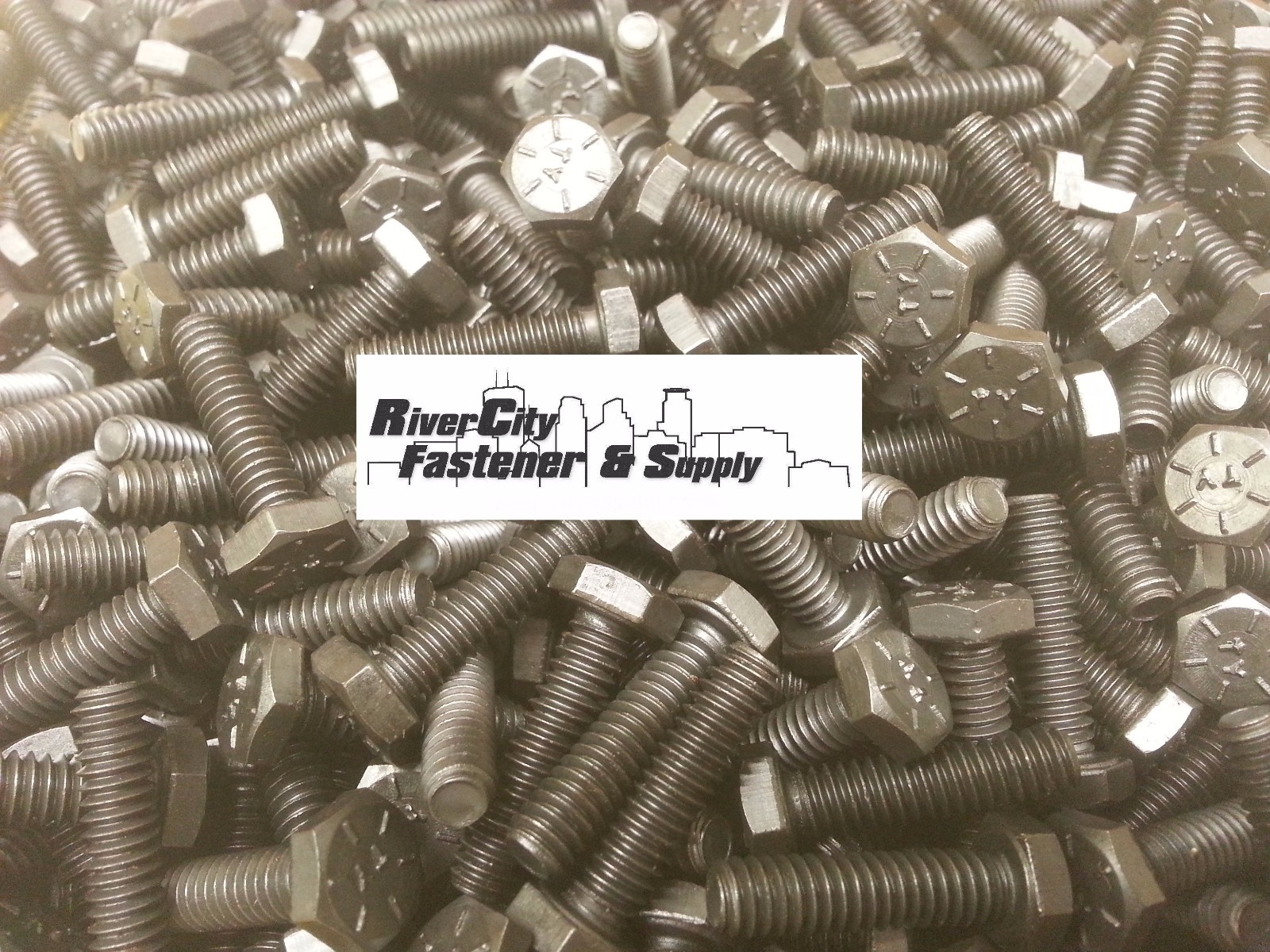 (10) 1/4-20×1 Grade 8 Bolts / Hex Head Cap Screws / 1/4x20x1 Plain / Black 1/4×1