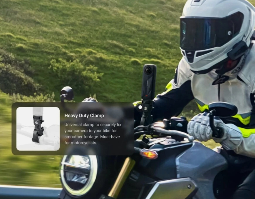 Insta 360 X5 Motorcycle Bundle 8K 360 Degree Action Camera – Brand New