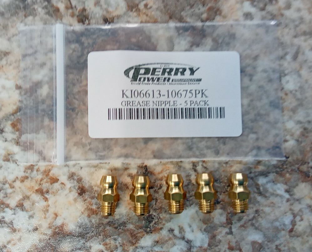 5 Pack New Genuine OEM Kioti Grease Nipple Fitting 06613-10675 for Tractor Mower