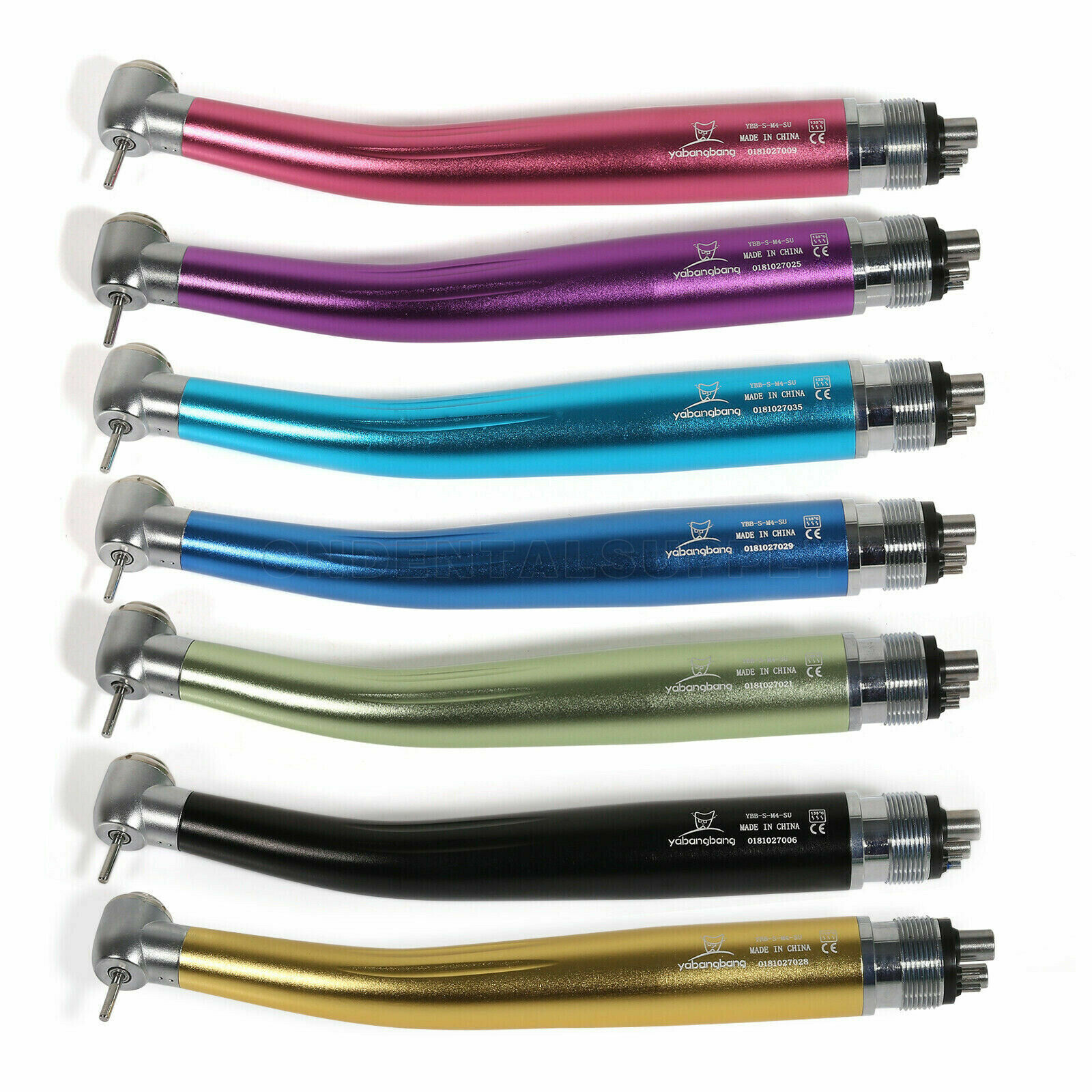 NSK PANA MAX Style Dental High Speed Handpiece Turbine 2/4Holes 7-Colors Rotor