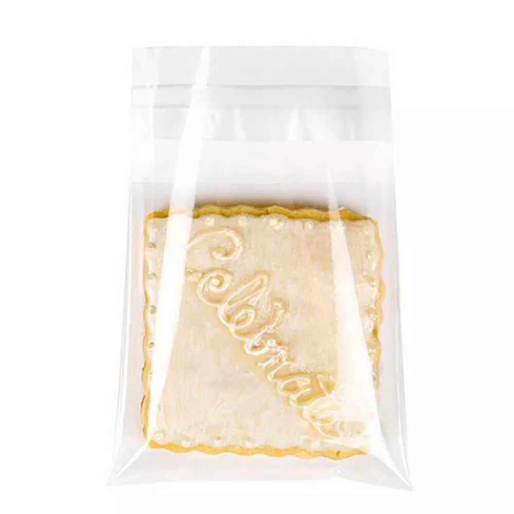 Clear Resealable Poly Bags Self Adhesive Seal Plastic OPP Cellophane Transparent
